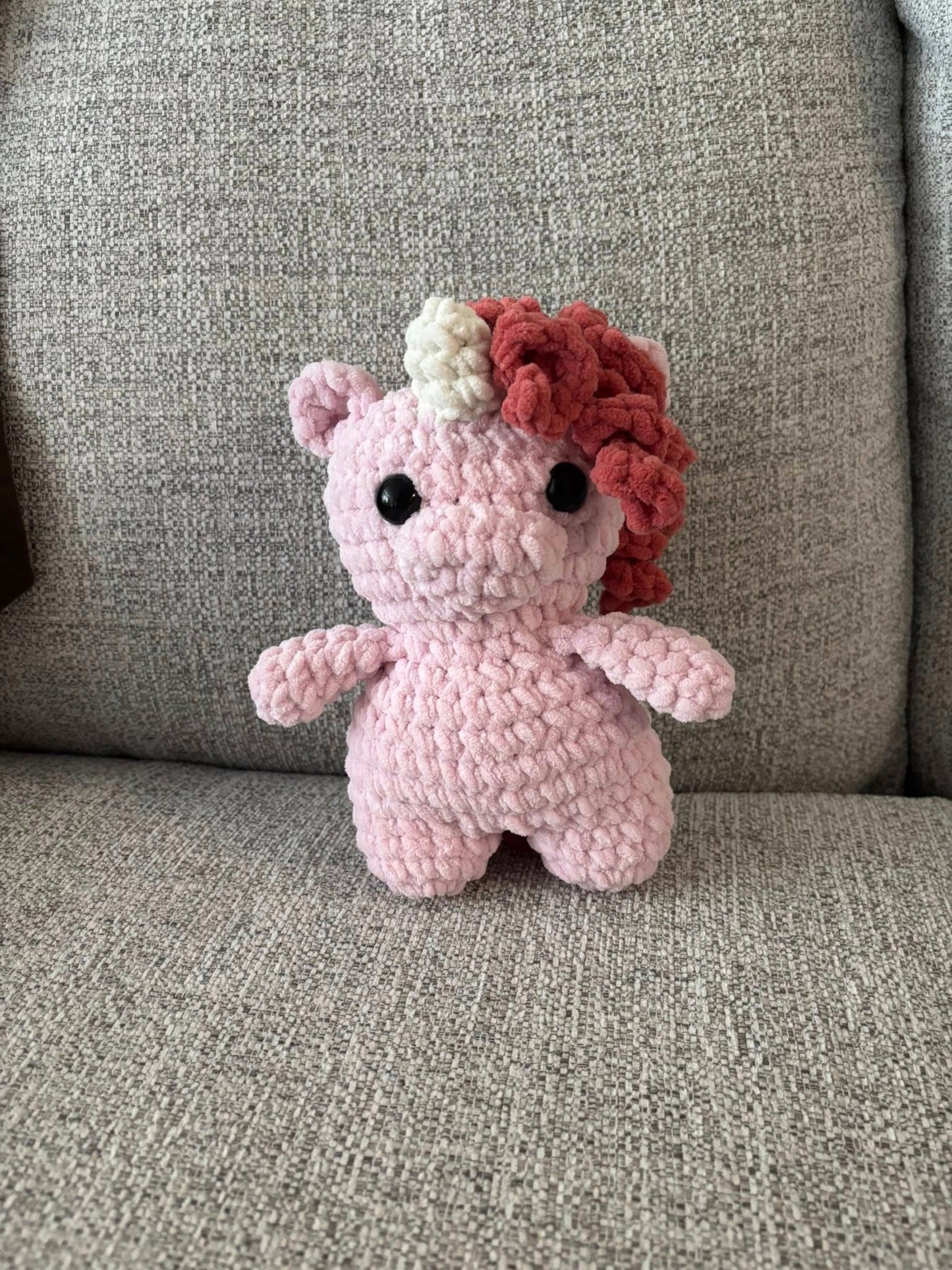Crochet Pink Unicorn